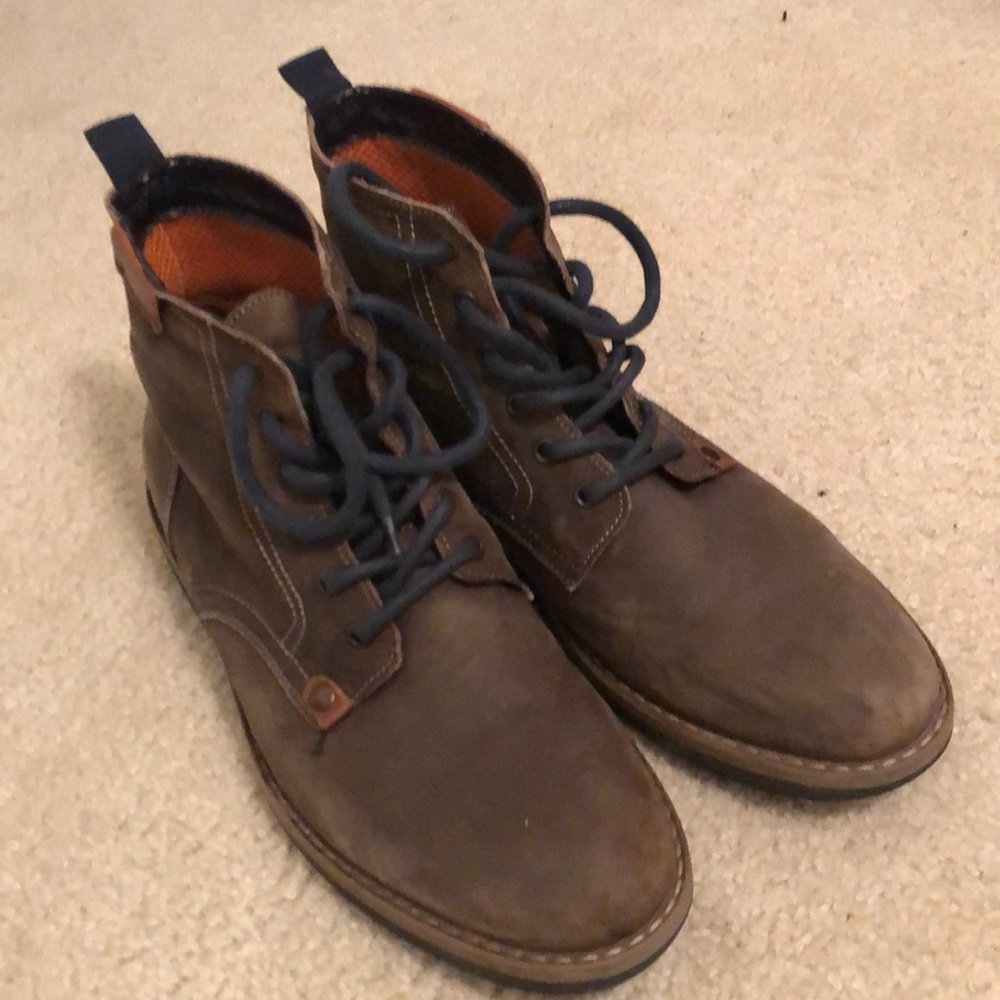 Italian made leather boots